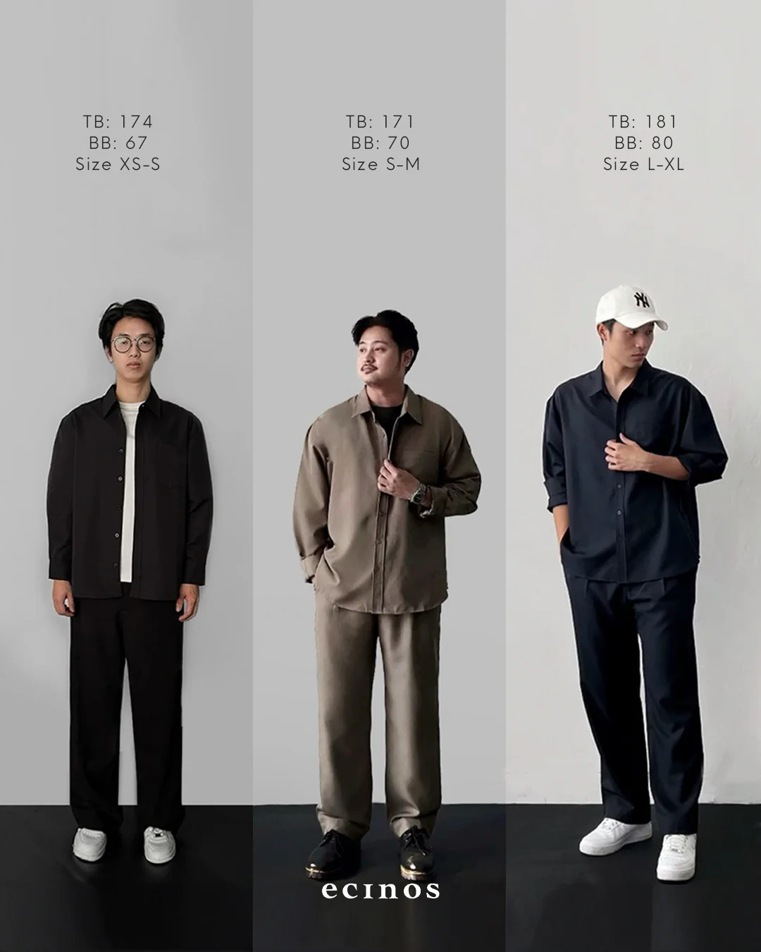 ECINOS Man - Summer Oversized Shirt (Man Version) - Image 3