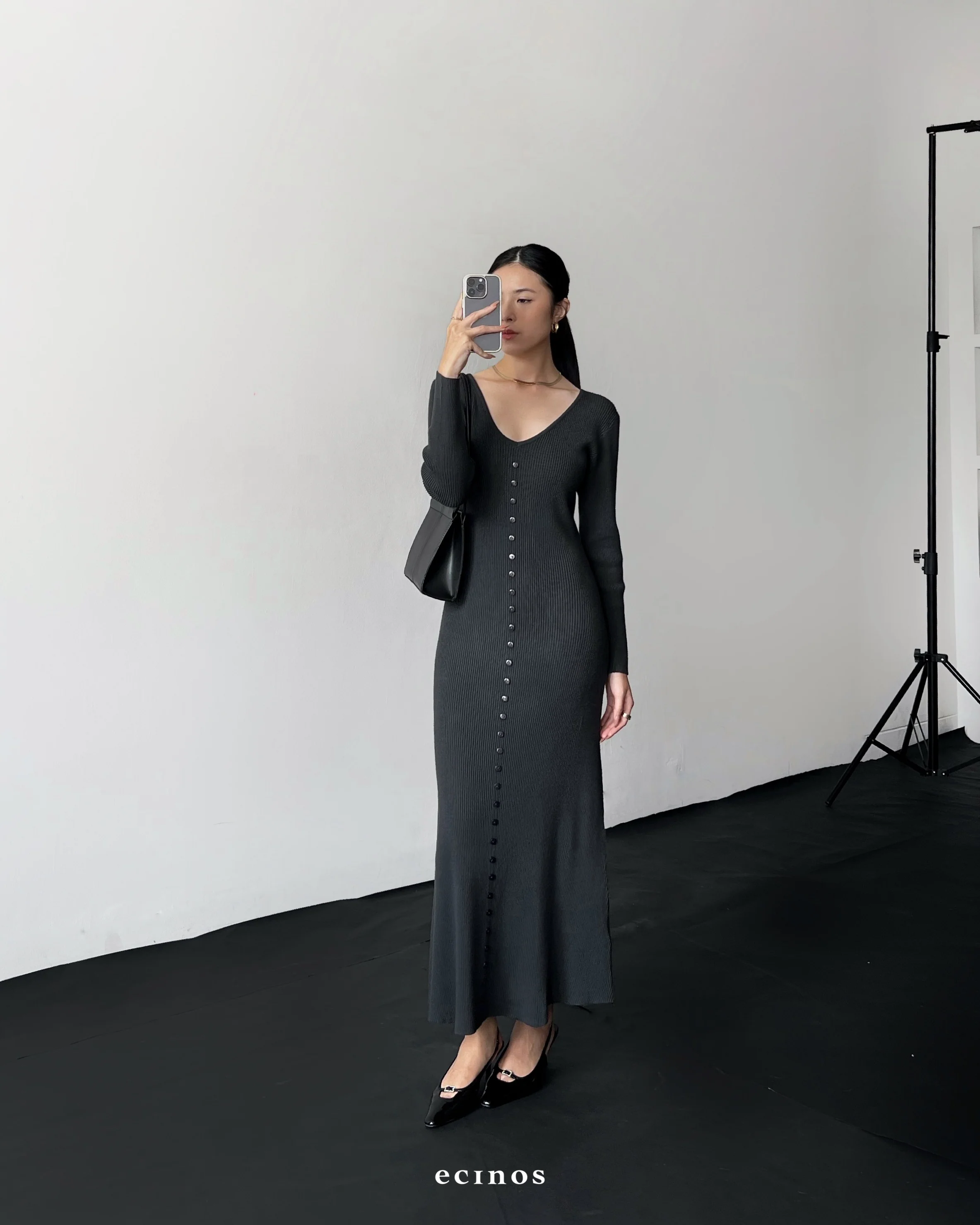 ECINOS - Natasha Knitted Dress - Image 4
